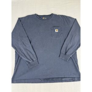 Carhartt Mens Workwear Long-Sleeve Pocket T-Shirt Sz XL